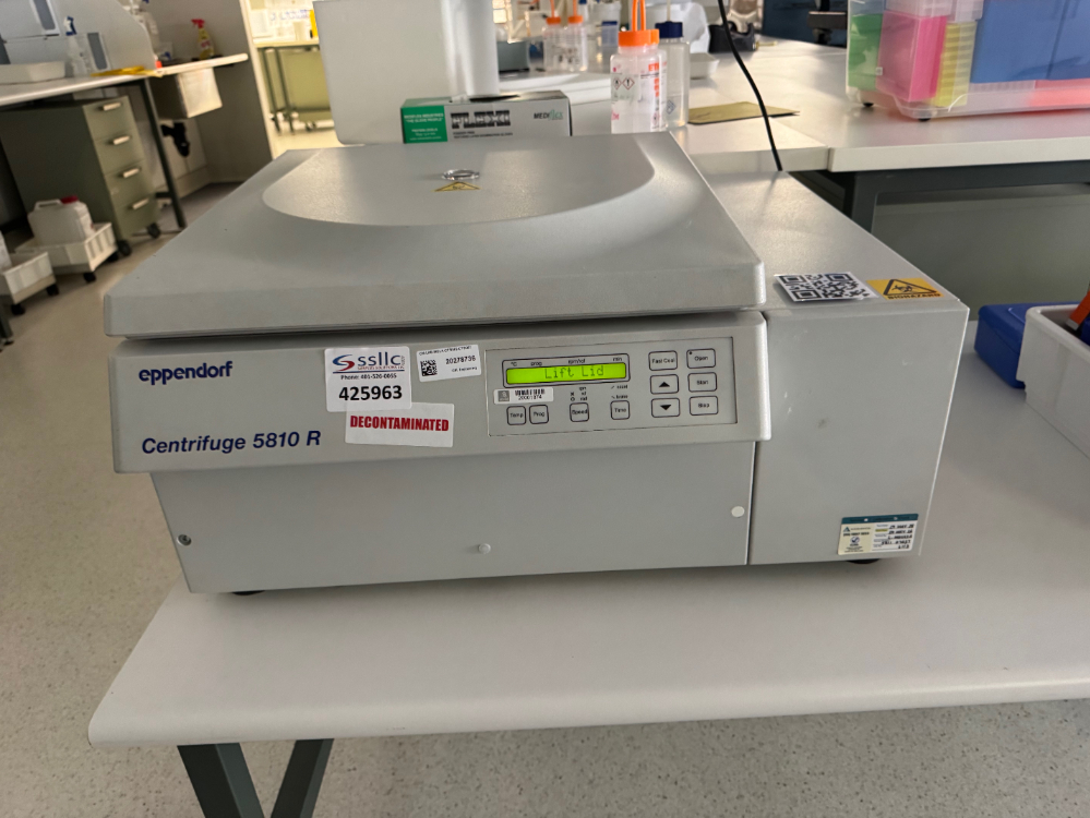Image of Eppendorf 5810 R Refrigerated Centrifuge